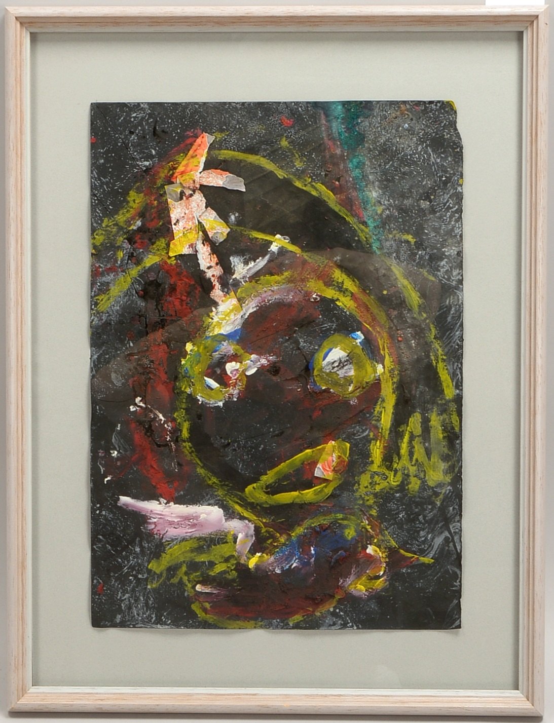 Schulz-Rumpold, Volkmar (*1956 Berlin), 'O.T.', Mischtechnik/Collage, sign.