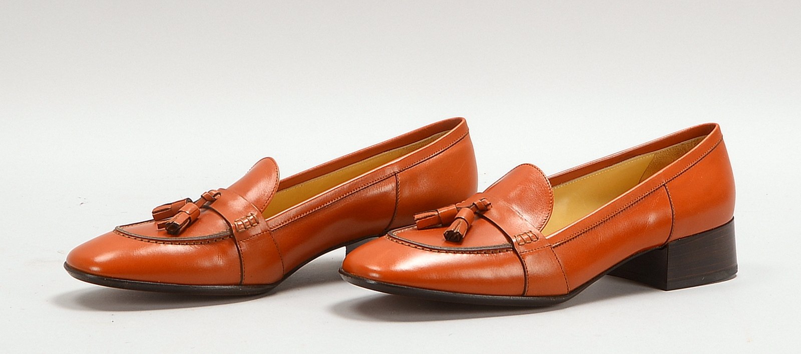 Ludwig Reiter, Paar Damenschuhe, College-Modell mit Quasten - neuwertig!; Gr. 40