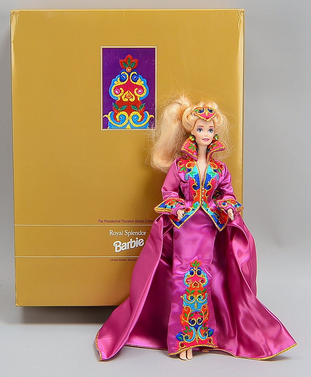 Mattel, orig. Barbie-Puppe ('Presidential Porcelain Barbie-Collection'), 'Royal Splendor'