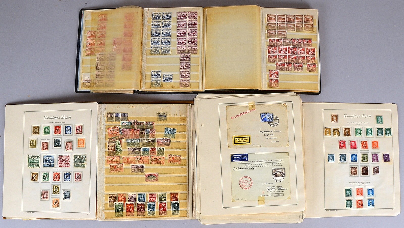 Briefmarken ('Deutsches Reich'), ca. 1902 - 1940: diverse Qualitäten