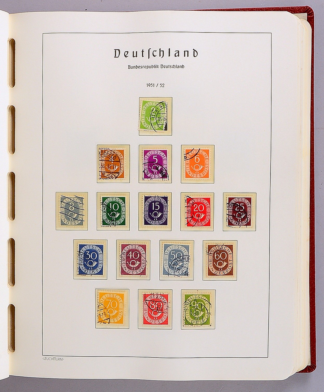 Briefmarken ('Bund'), 1949 - 1982: fast komplett gestempelt (Michel: EUR 2.800,-)