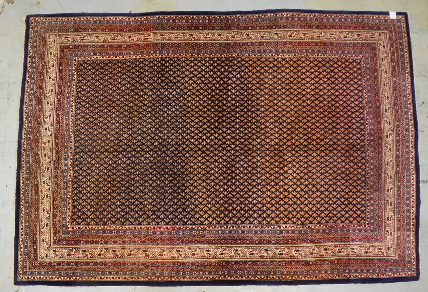 Serabend-Mir, feste Knüpfung, hochflorig - in gutem Zustand; Maße 310 x 220 cm
