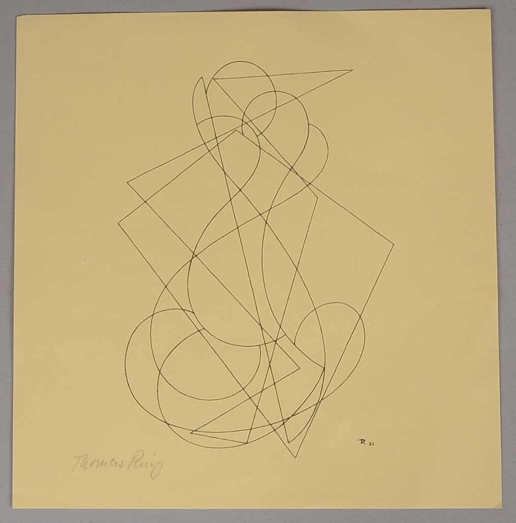 Ring, Thomas, 'Astronom. Kompos.', Siebdruck, im Druck monogr./dat., bleisign.