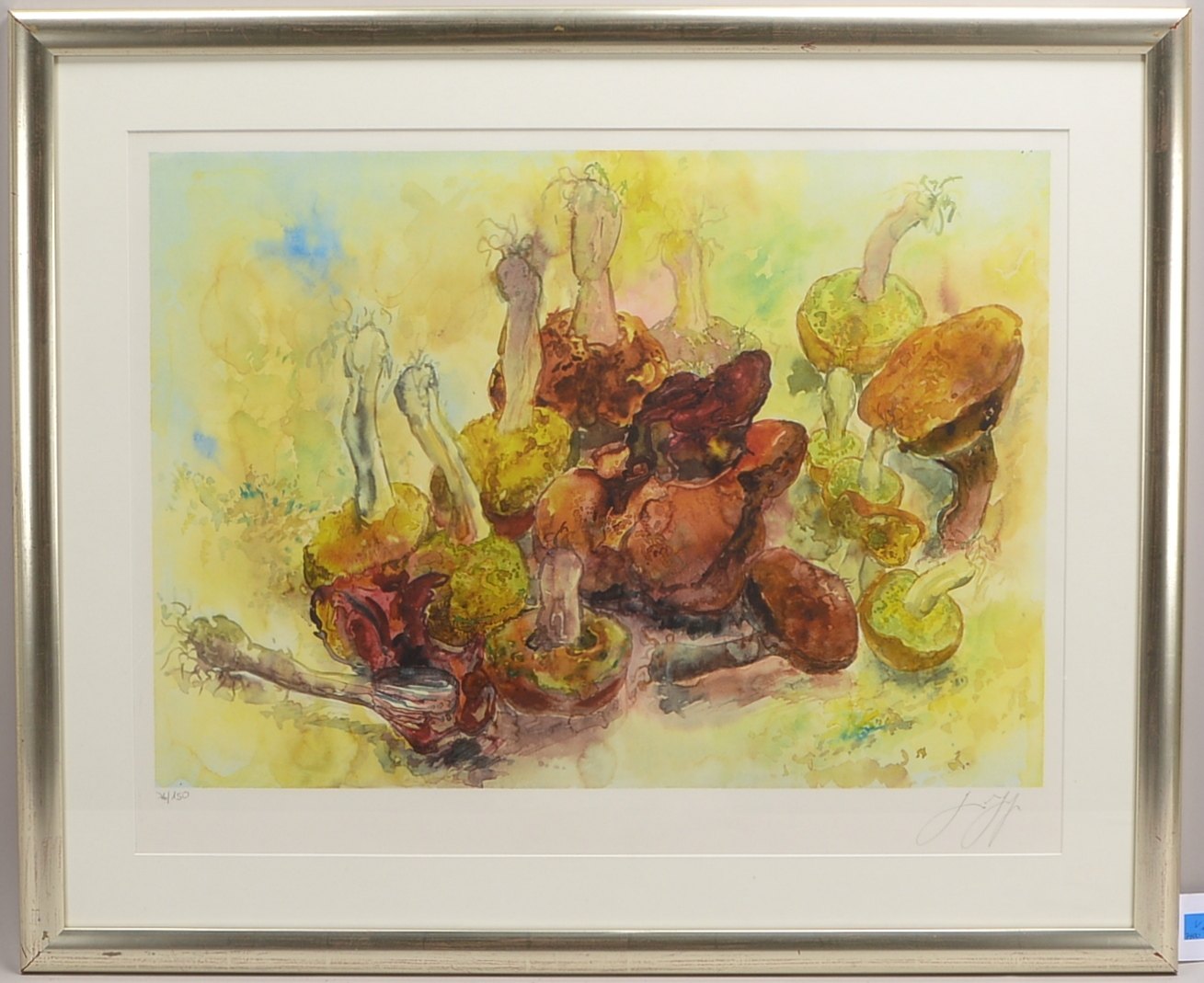 Grass, Günter (1927 Danzig - 2015 Lübeck), 'Zitronen', Farblithogr., Aufl. '76/150'