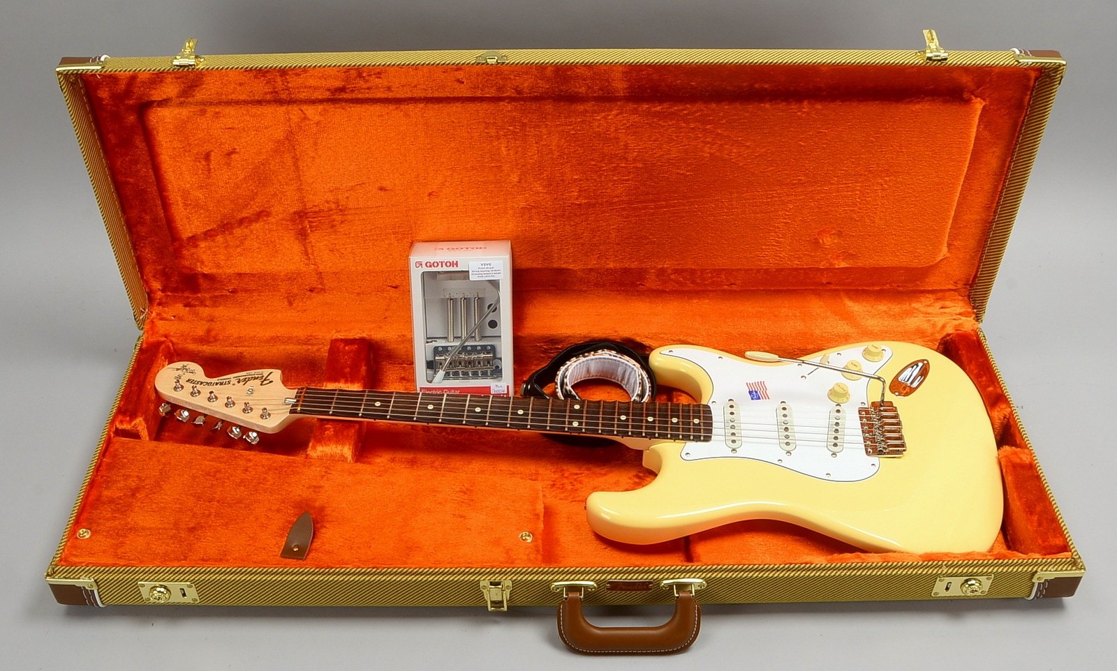 E-Gitarre, Fender 'Yngwie Malmsteen-Stratocaster', im orig. Koffer; mit Gotoh-Tremolo Unit