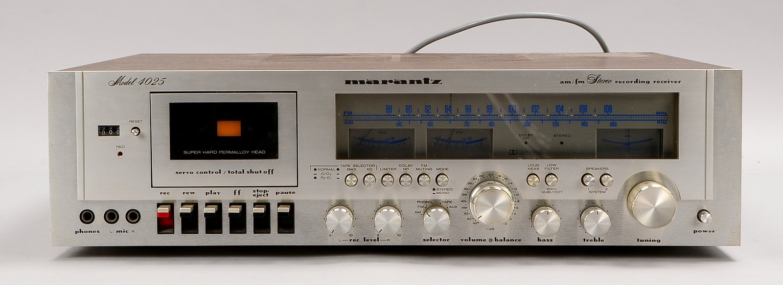 Vintage-Receiver (Japan, Bj. 1977 - 1979), Marantz '4025'- mit Bedienungsanl.