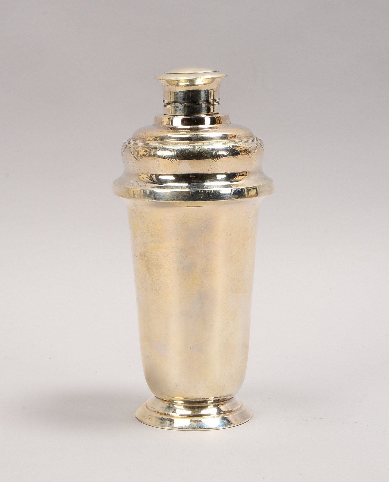 Cocktailshaker (Vietnam), 900 Silber; Höhe 22 cm, Gewicht 433 g