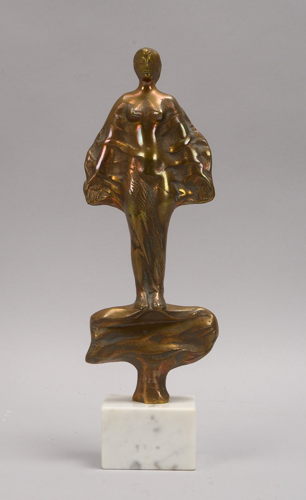 Györgyi, L., Bronzeskulptur, Auflage-Nr. 435/750, auf Marmorsockel; Höhe 26 cm