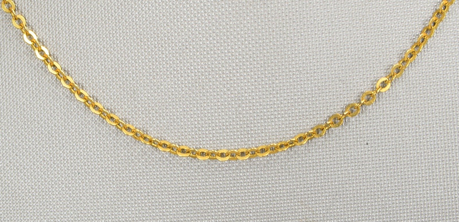 Ankerkette, 585 GG (gest.), Federringschließe; Länge 70 cm, Gewicht 5,78 g