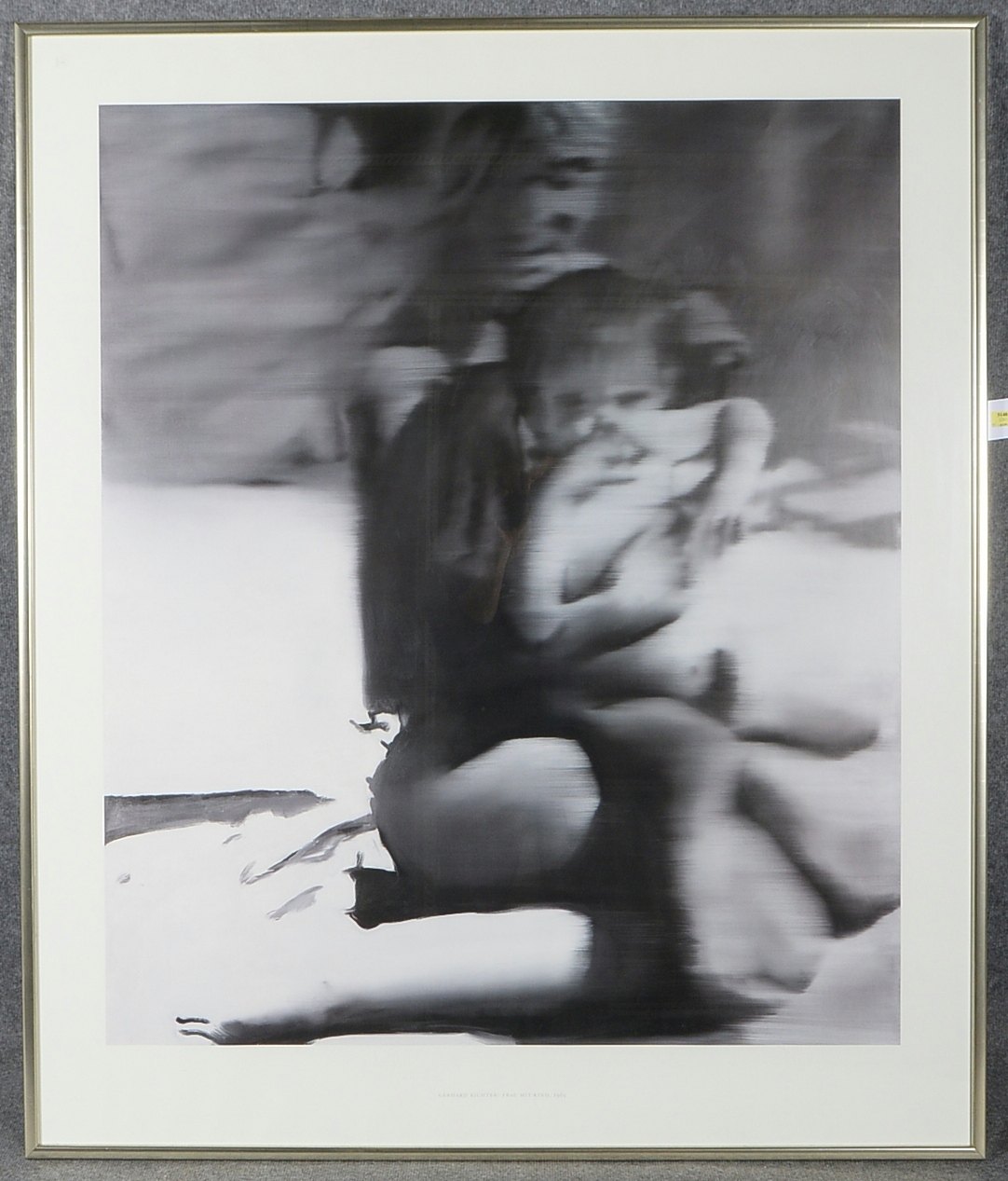 Richter, Gerhard, Frau mit Kind, Offsetdruck, unsign., hinter Glas; RM 133 x 158 cm
