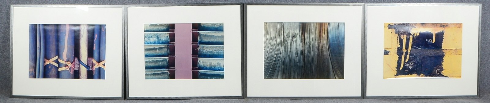 Thiel, Werner, 4 Fotografien/Gelsenkirchen, unter PP hinter Glas; RM 83 x 103 cm