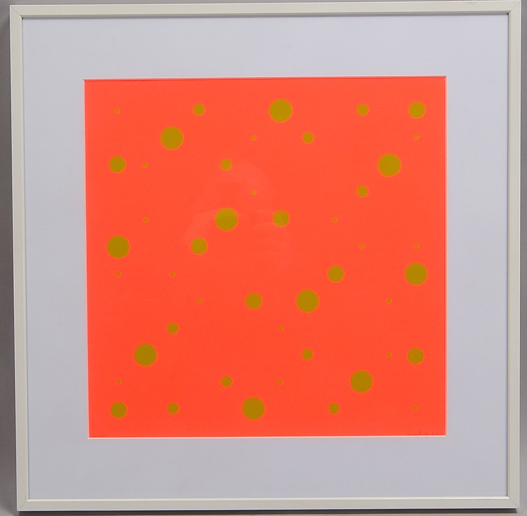 Gonschior, Kuno, O.T., Farbserigr., 106/150, sign./dat., hinter Glas; RM 52 x 52 cm