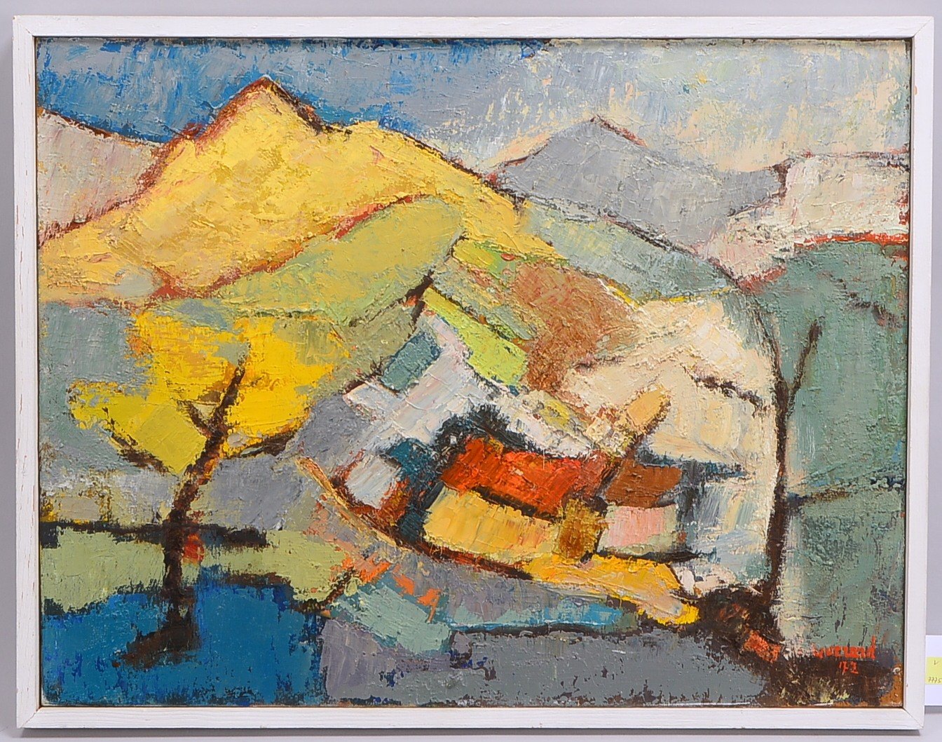 Quérard, J., Provenzialische Landschaft, Öl/Lw, sign./dat. (19)72; RM 53 x 68 cm