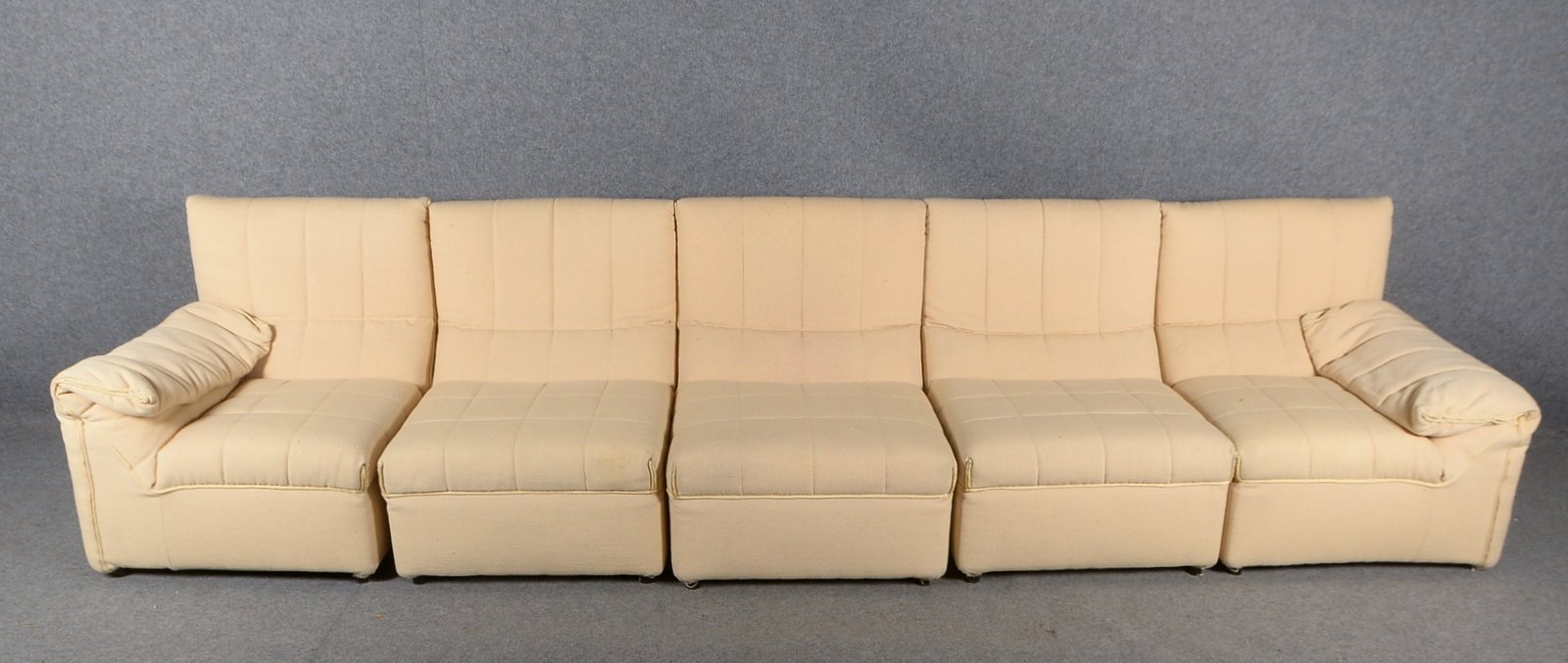 B&B, modulares Sofa/5-tlg., Modell Baia, Strukturstoff, Entwurf: A. Citterio/P. Nava
