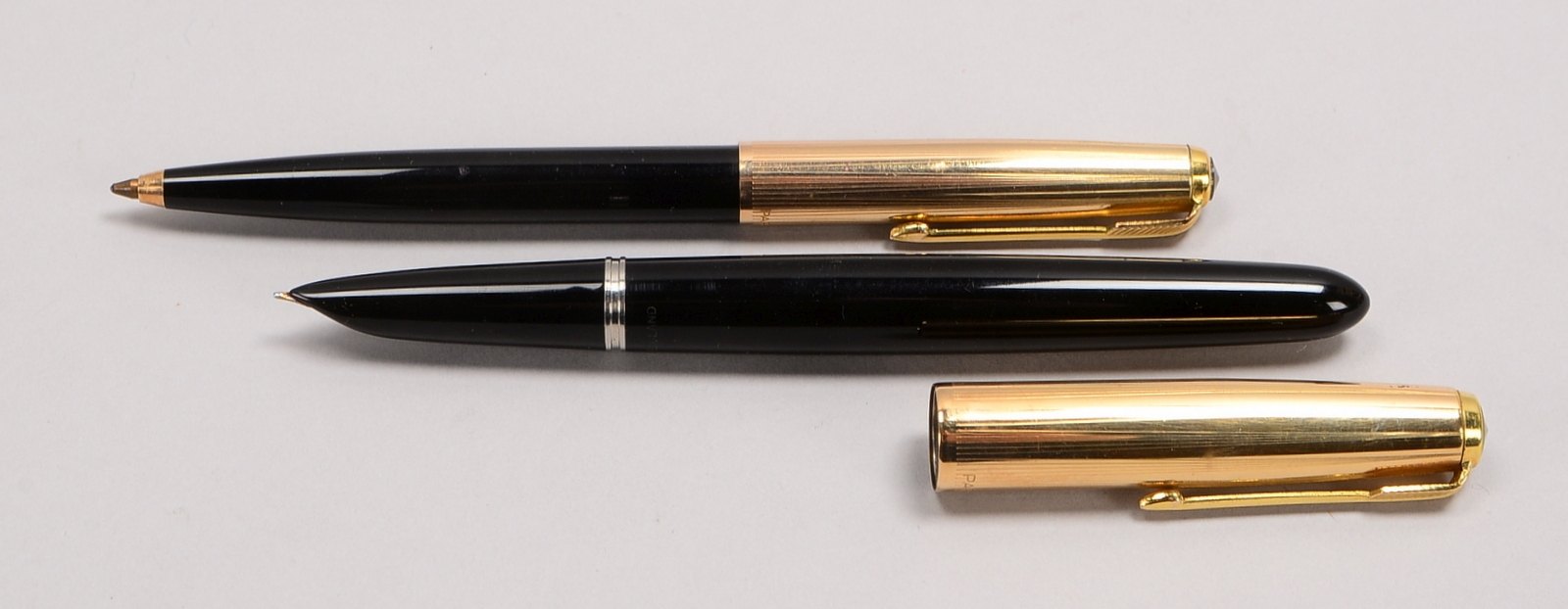 Parker, Füllfederhalter und Kugelschreiber - guter Sammlerzustand