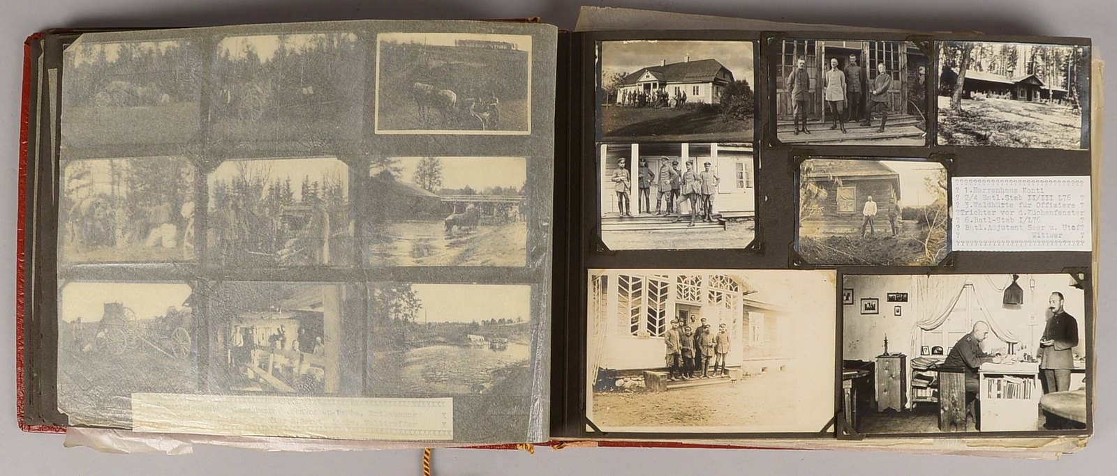 Fotoslg. I./II. WK (Polen, Weißrussland, Lostaja, Beresina, Kiew, u.a.), ca. 225 Aufn.