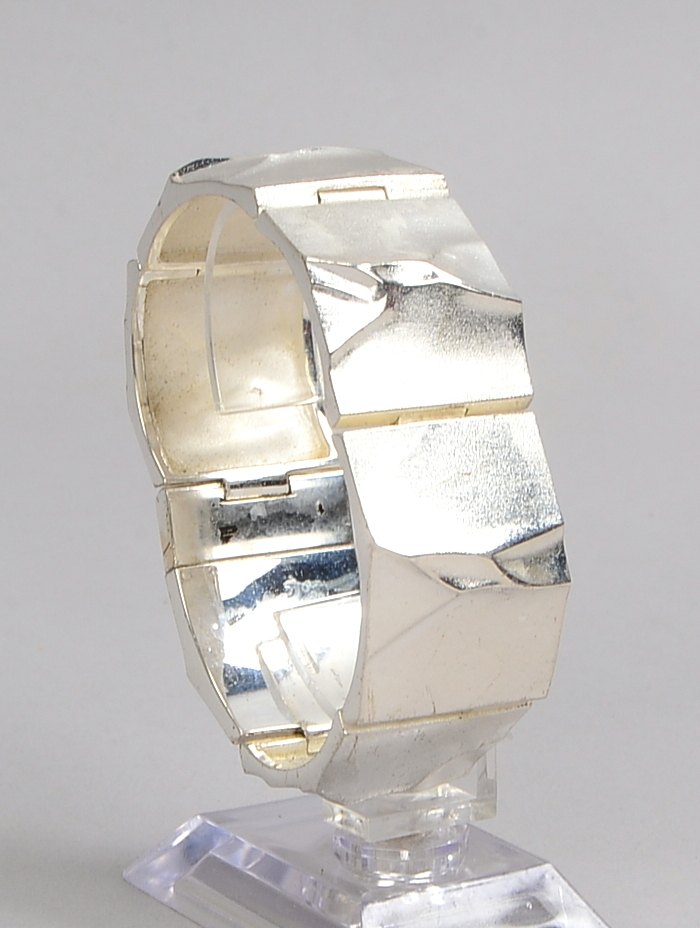 Lapponia/Finnland, Designer-Armband, Modell 'Catarakt', 925 Sterlingsilber (mehrfach punziert), brei