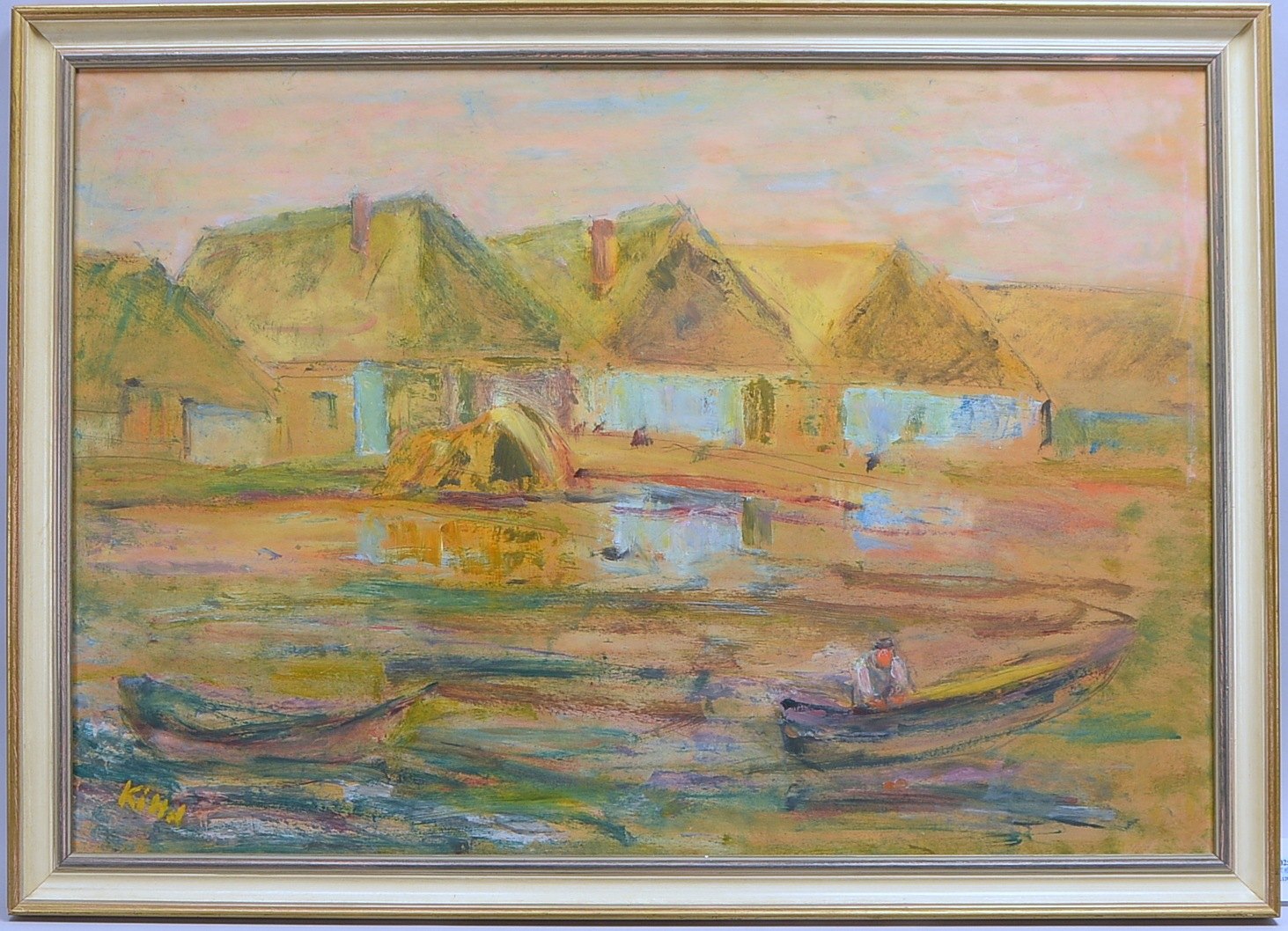 Kittel, Georg Jabbo (1880 - 1962 Dorum, Meisterschüler von Prof. Kolitz/Kunstakademie Kassel) 'Fisch