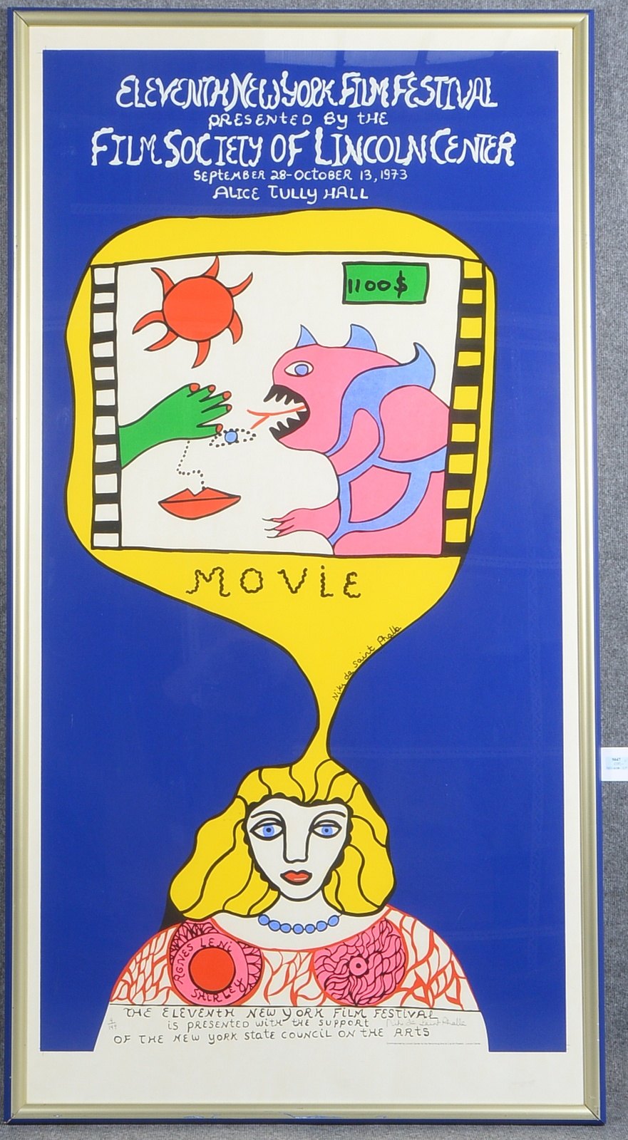 de Saint Phalle, Niki (1930 Neuilly-sur-Seine/Frankreich - 2002 San Diego/Kalifornien), 'Movie', Far