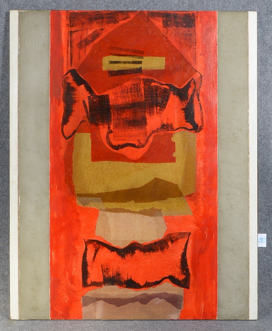 Schettini, Ulrico (*1932 Cosenza - 1926 Beregazzo), 'The storyteller's calendar', Öl/Lw, verso betit