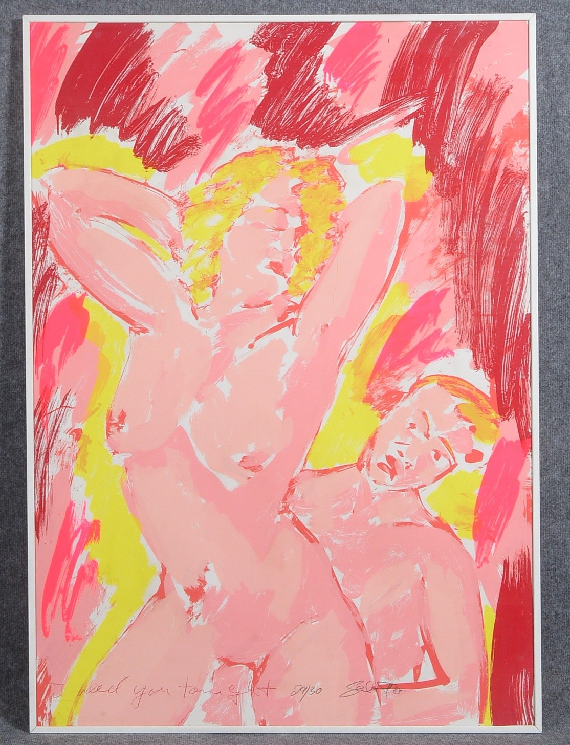 Salomé (alias Wolfgang Ludwig Cihlarz, *1954 Karlsruhe - zeitgenössischer Künstler, lebt und arbeite