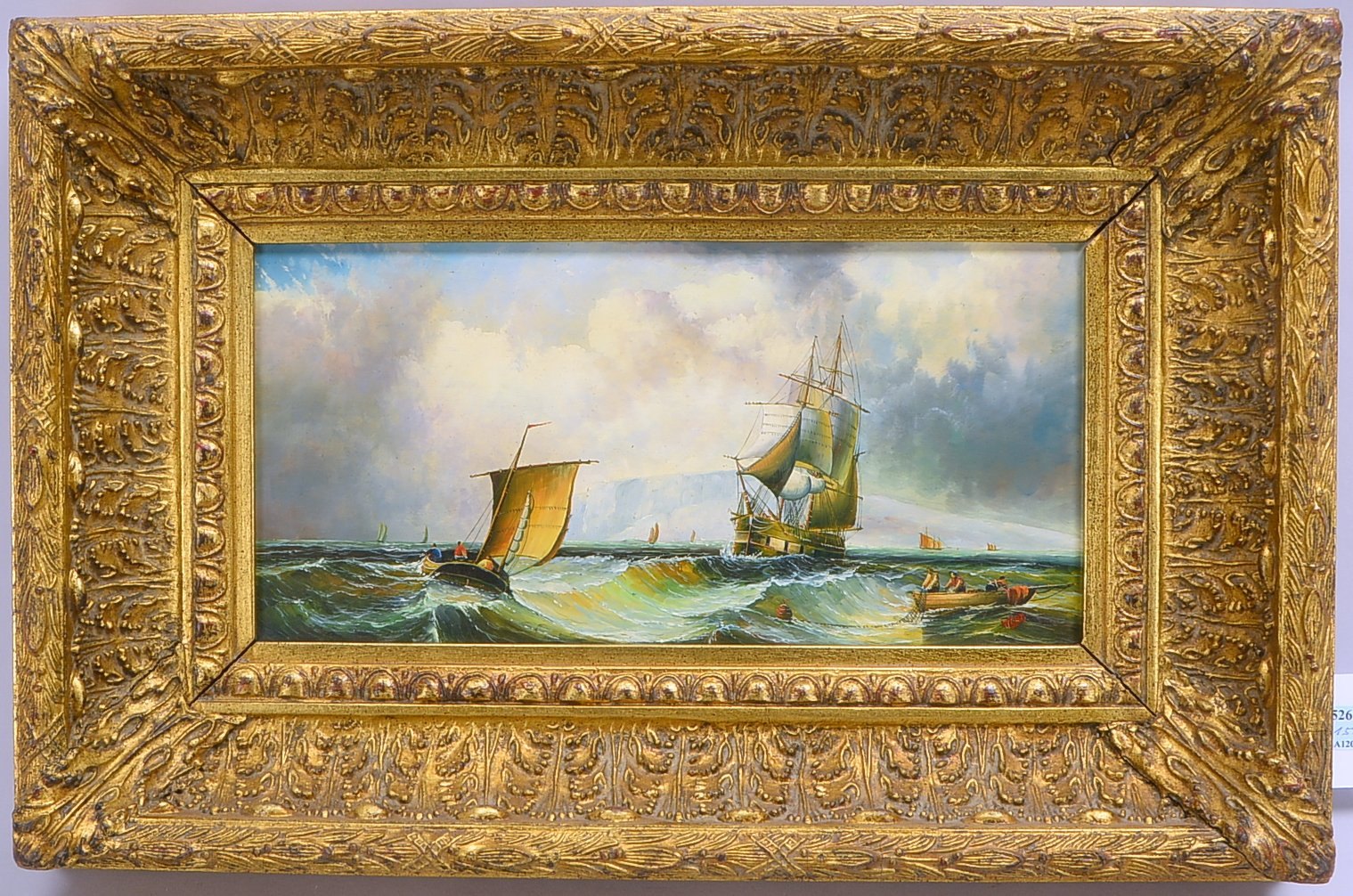 Webb, James (1835 - 1895 Chelsea/London, britischer Landschafts- und Marinemaler), 'Schiffe in