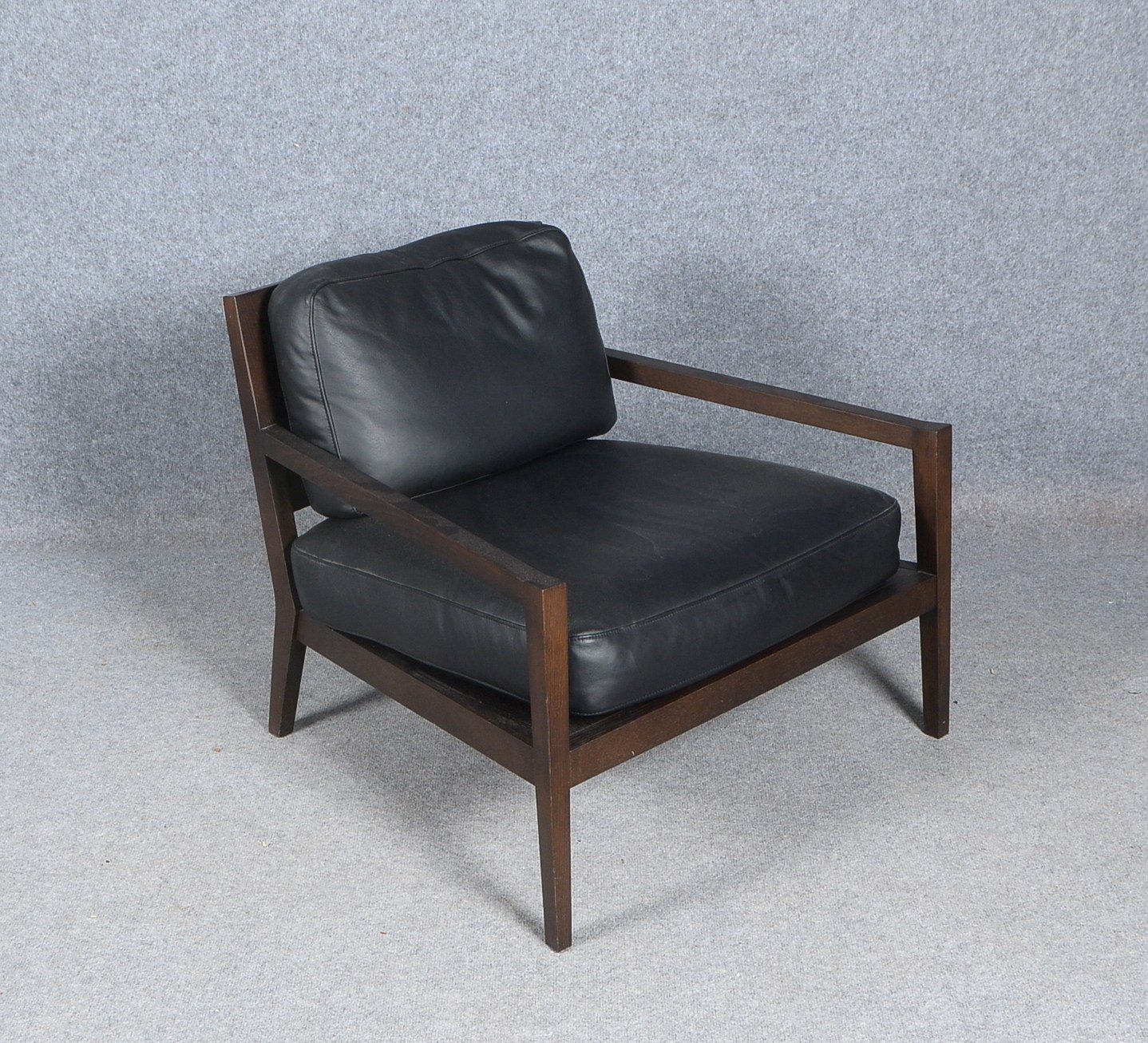 MisuraEmme/Italien, Designer-Sessel, Modell 'Quadria', Gestell massives Eichenholz, Rücken und Sitzk
