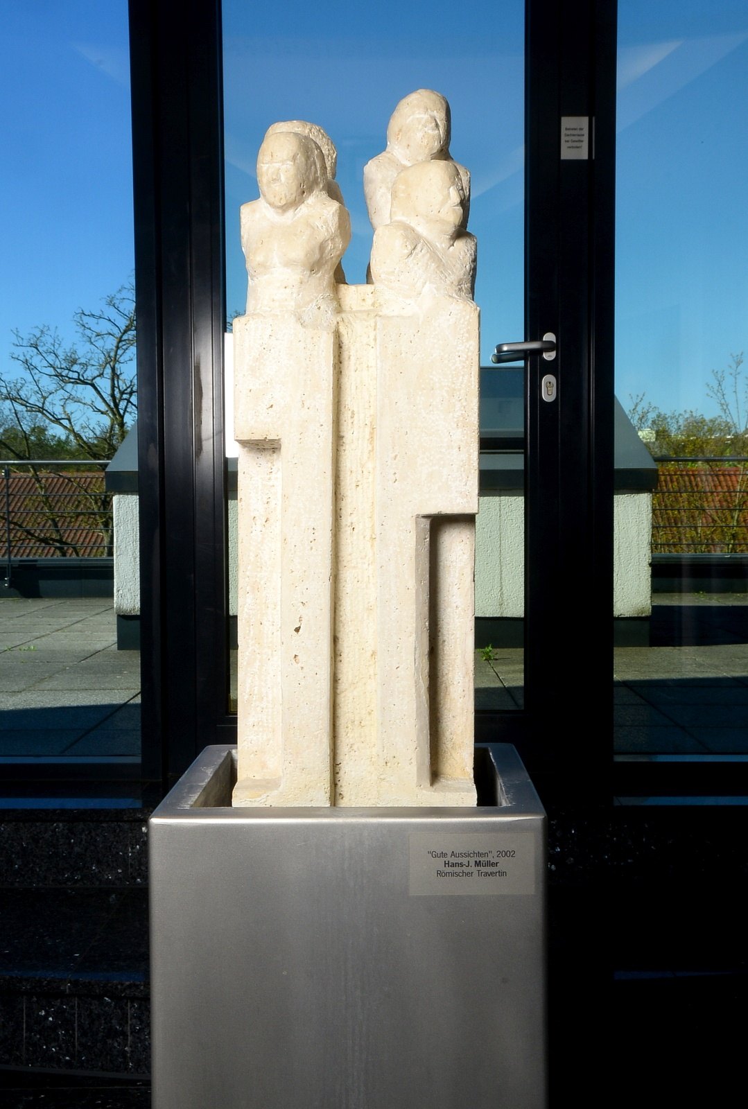 Müller, Hans-Joachim (*1952 Donaueschingen, zeitgenössischer Bildhauer - lebt und arbeitet in Bremen