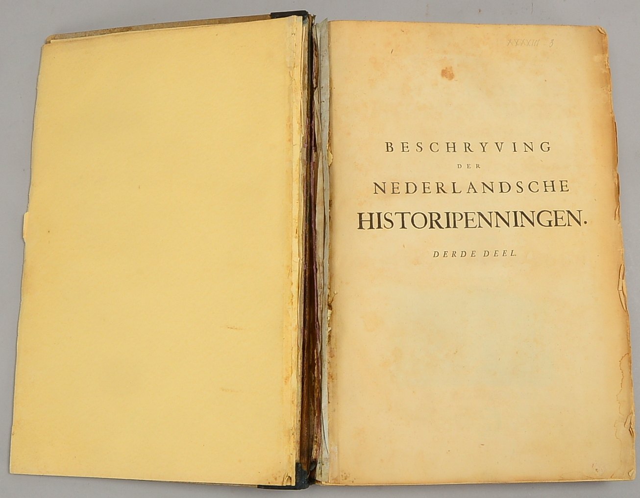 Historischer Band: van Loon, Gerard et al. (Hrsg.), 'Beschryving der Nederlandsche Historipenningen.