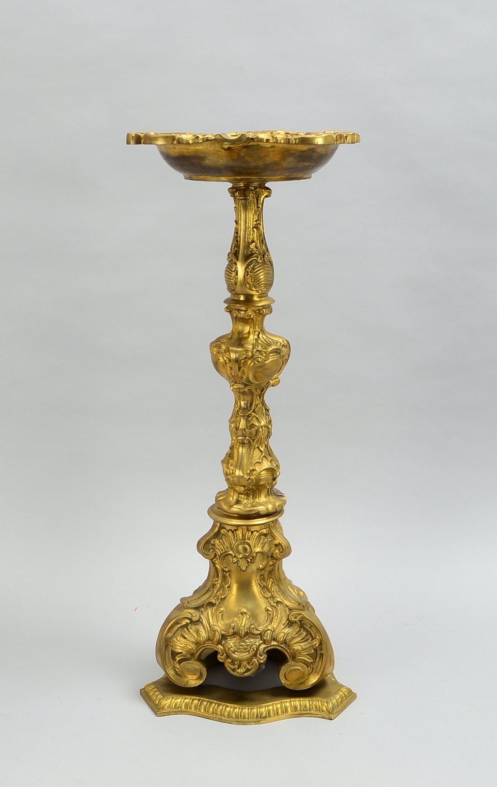 Standascher, Bronze, floral reliefiert - Ausführung nach antikem Vorbild; Höhe 60,5 cm