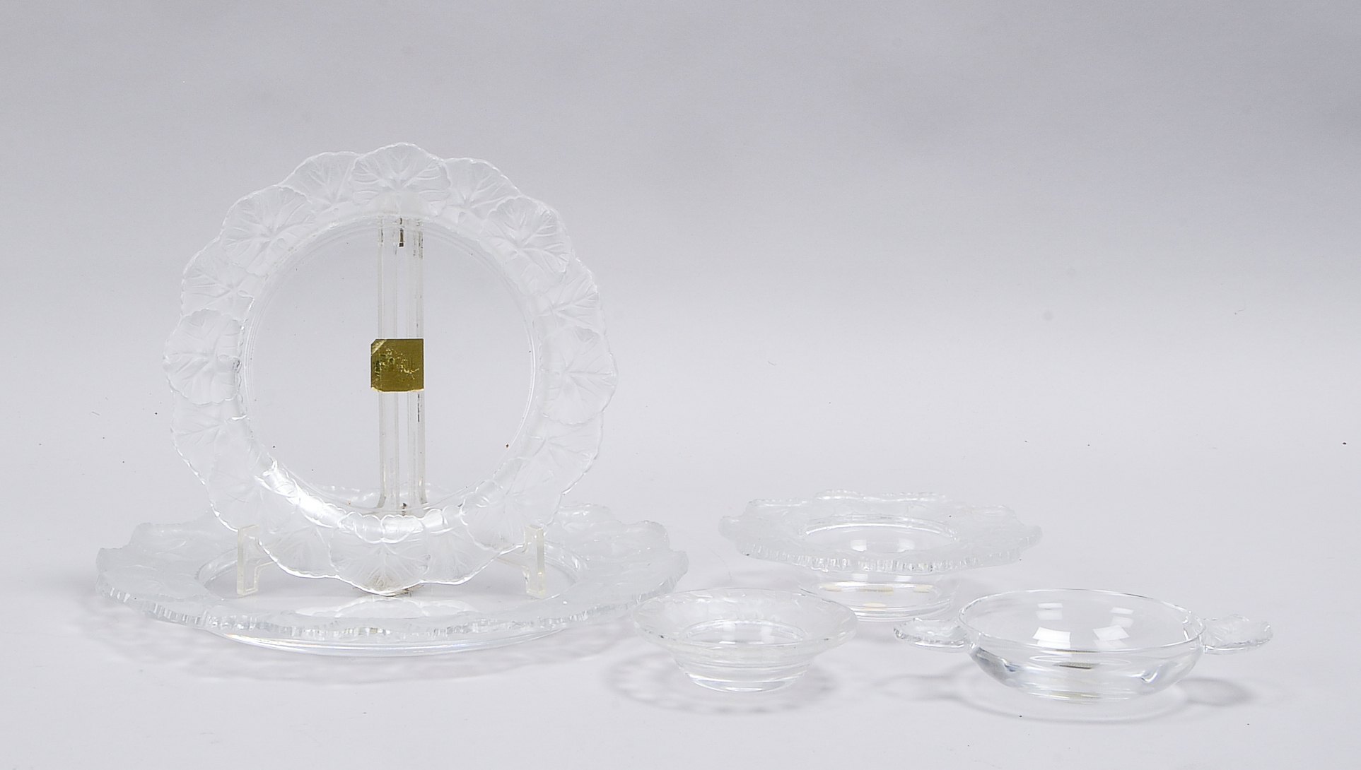 René Lalique (1860 Ay/Champagne - 1945 Paris, herausragender Schmuck-/Glaskünstler des Art déco), kl