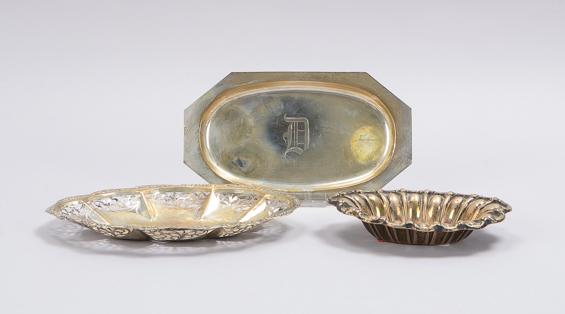 Servierteile-Sammlerkonvolut, verschiedene Teile und Silbergehalte, 800 Silber - 925 Sterlingsilber,