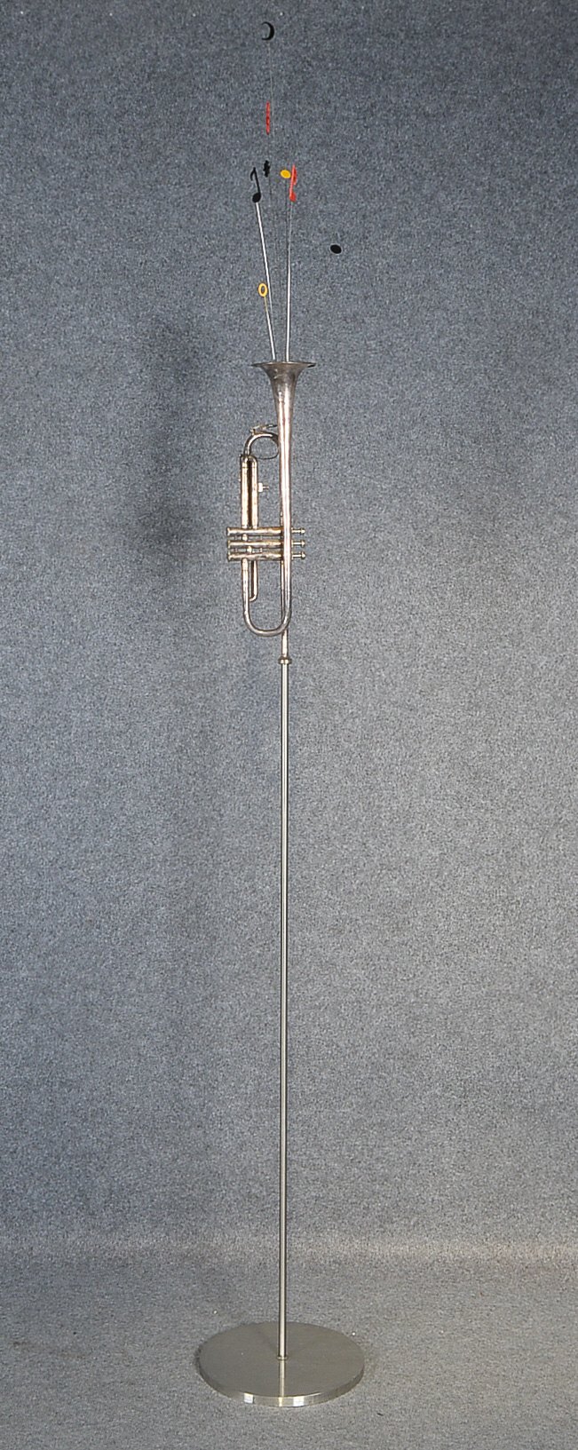 Kühn, Volker (1948 Neuenkirchen - 2023 Lilienthal), 'Fantasiefanfare', Metallskulptur aus original T