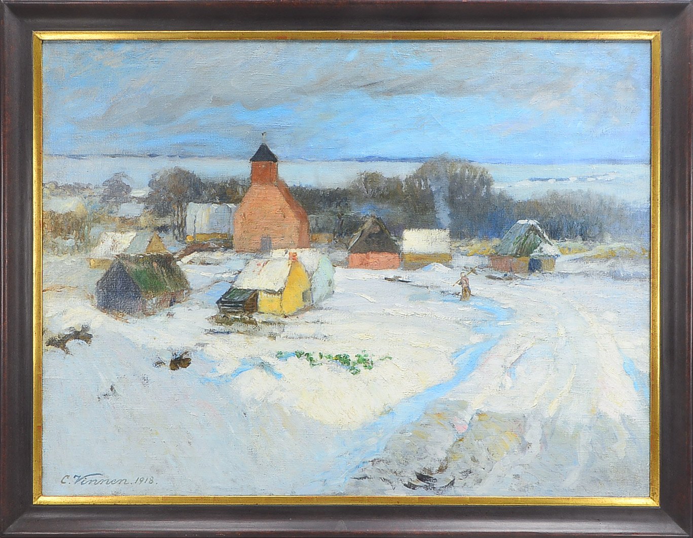 Vinnen, Carl (1863 Bremen - 1922 München, Studienkollege von Fritz Mackensen und Otto Modersohn, Mit