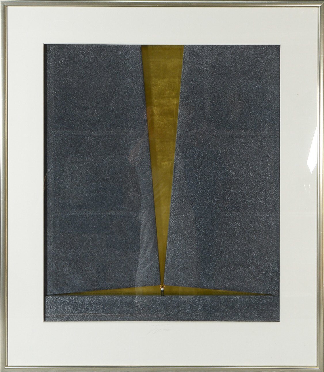 Kühn, Volker (1948 Neuenkirchen - 2023 Lilienthal), 'Der große Unternehmer', Materialcollage - aus d