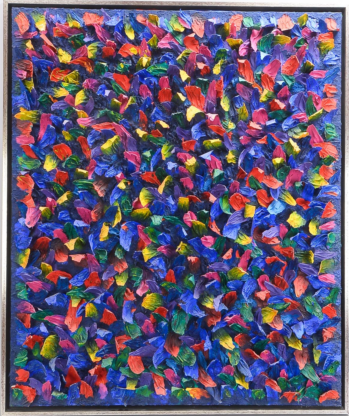 Kühn, Volker (1948 Neuenkirchen - 2023 Lilienthal), 'Farbwald' - Unikat aus der Serie 'Blätterbilder