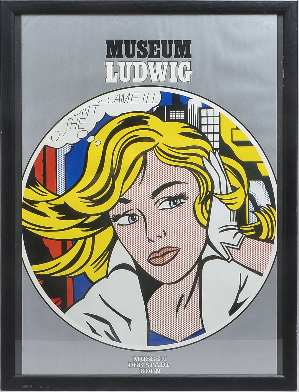 Lichtenstein, Roy (1923 - 1997 Manhattan/NY), 'M-Maybe', Multiple/Offset-Lithografie - im Bestand de