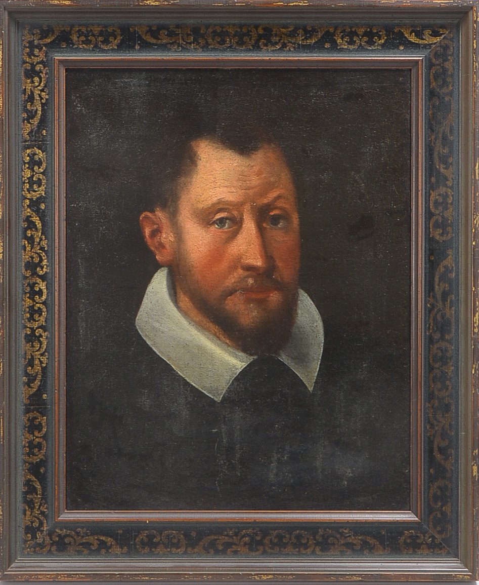 Gemälde (Altmeister des 18. Jhdt.), 'Portrait - Bildnis eines Edelmanns', Öl auf Leinwand/doubliert,