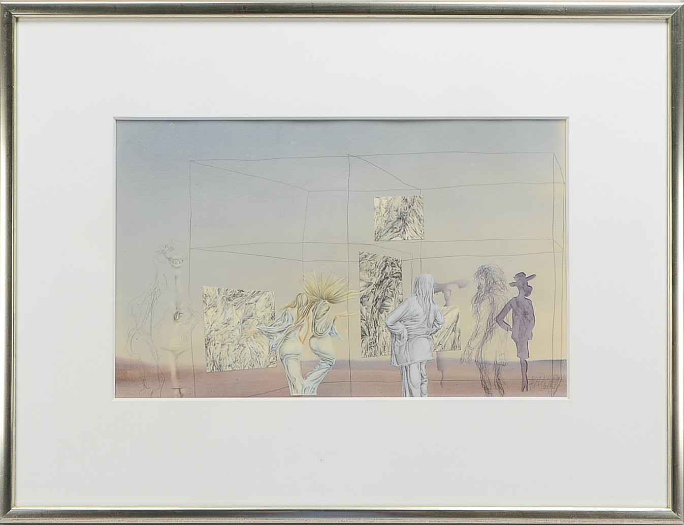 Rauch, Hans Georg (1939 Berlin - 1993 Worpswede, deutscher Zeichner/Cartoonist und Grafiker), 'Ohne