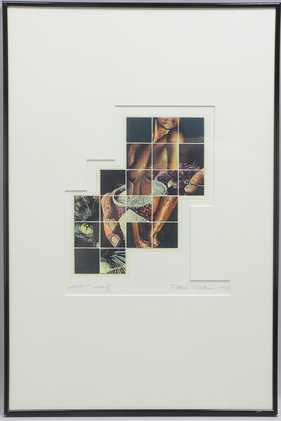 Phillips, Peter (1939 Birmingham - 2025), 'Ohne Titel', Farboffset, Auflage hier: 'Artist Proof', un