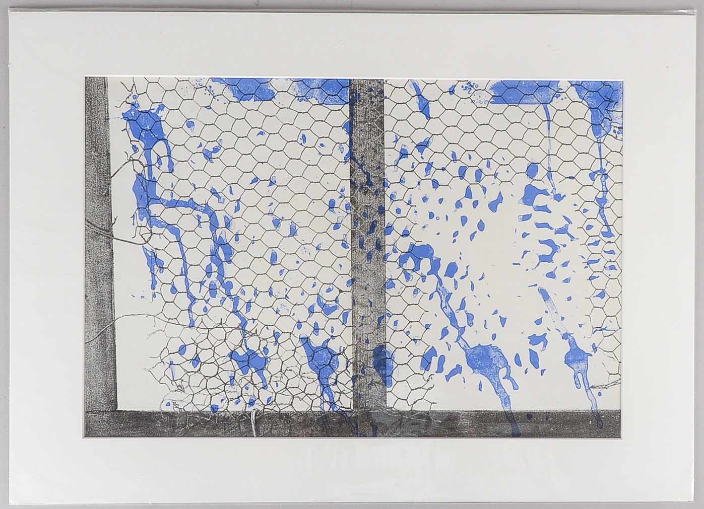 Rebeyrolle, Paul (1926 Eymoutiers - 2005 Boudreville), 'Abstrakte Komposition', Lithografie (aus der