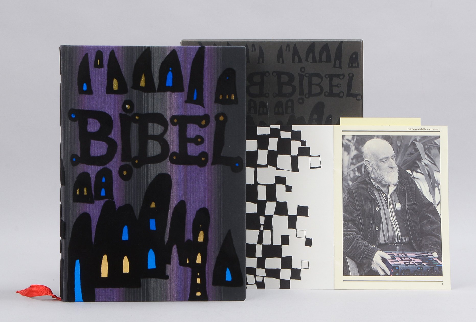Hundertwasser, Friedensreich (1928 Wien - 2000 vor Neuseeland), 'Hundertwasser-Bibel - Die Heilige S