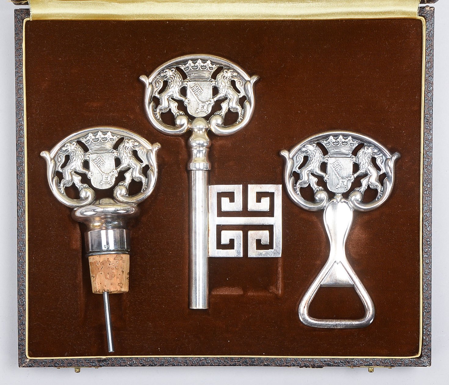 Brinkmann & Lange, Barbesteck 1960, versilbert