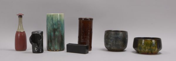 Kleine Künstlerkeramiken-Sammlung, verschiedene Künstler (u.a. Gerd Liebenthron), verschiedene Teile