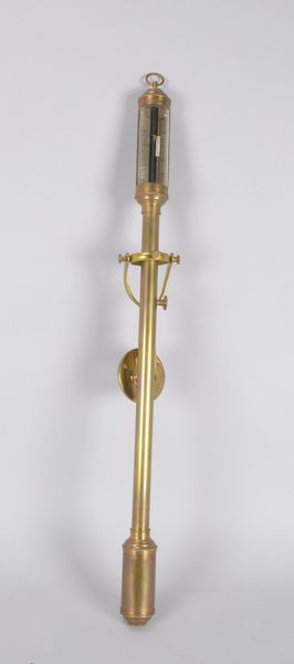 Maritimes Sammlerobjekt (Portugal), Schiffsbarometer, 'R.N. Desterro/Lisbon', im Messinggehäuse