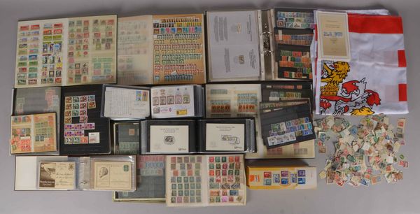 Briefmarken: Sammlung 'Alle Welt', mit interessanten Einzel-Sammlergebieten, und 'Deutsches Reich'