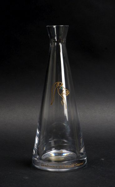 Sèvres, Whiskey-Dekanter, 'Leopold Gourmel', Kristallglas - ohne Verschluss