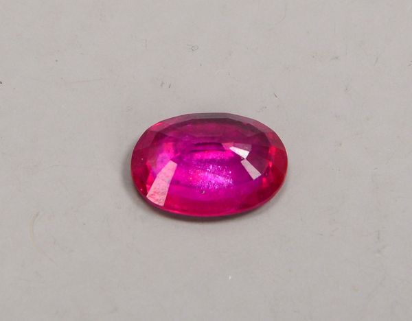 Loser Rubin (Afrika), behandelter Stein von 3,35 ct