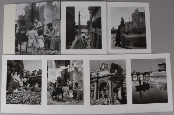 List, Herbert, 'Vedute Romane' - Edition Griffelkunst: Mappe mit 6x Fotografien
