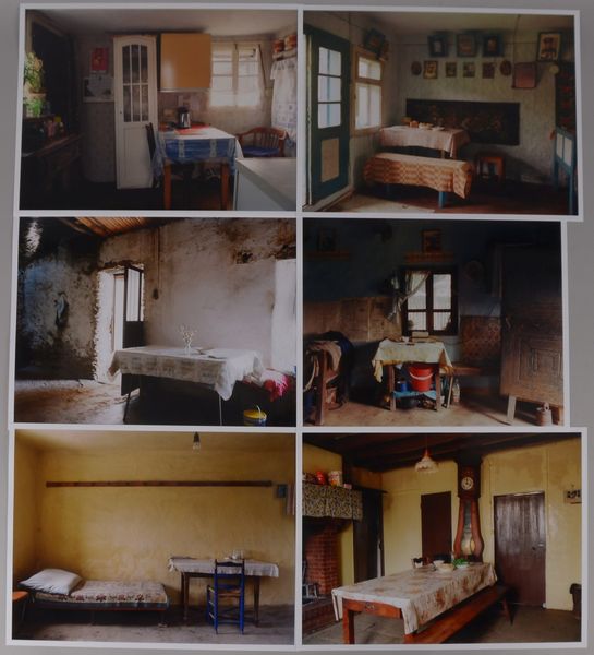 Rosswog, Martin, 'Interieure' - aus der Serie 'Heritage', 6x Farbfotografien